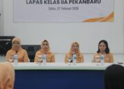 Perkuat Kebersamaan, DWP Lapas Pekanbaru Gelar Pertemuan Rutin