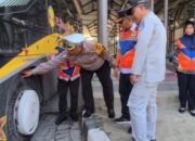 Ramp Check Long Weekend, Direktorat Lalu Lintas Polda Riau Pastikan Bus Layak Jalan