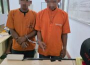 Terekam CCTV, Dua Pembobol Kios BRILink di Rumbio Jaya Diringkus Polisi