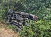 Aksi Nekat Pengedar Sabu Berakhir Tragis, Mobil Terbalik Usai Dikejar Polisi