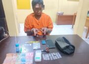Tunggu Pembeli di Rumah Kosong, Pengedar Sabu Dibekuk Polsek XIII Koto Kampar