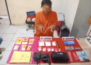 Polres Kampar Tangkap Bandar Sabu di Rohul, 276,1 Gram Barang Bukti Diamankan