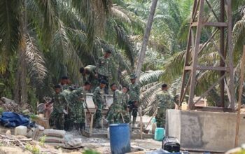 Perkuat Akses Desa, Kodim 0313/KPR Ikuti Peresmian 218 Jembatan Garuda oleh Prabowo Subianto