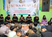 Senyum Anak Panti Warnai Buka Puasa Bersama Bid TIK Polda Riau