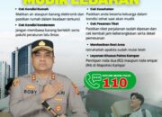 Tinggalkan Rumah Tanpa Cemas, Polres Kampar Hadir Temani Mudik Anda