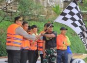 Pacu Sampan Dragon Boat Meriahkan HUT Kampar, Kapolres Pastikan Keamanan Acara