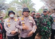 Kolaborasi Polda Riau Jinakkan Karhutla 10 Hektare di Lahan Gambut Pelalawan