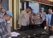 Kapolres Kampar Pastikan Senpi Dinas Aman dan Lengkap Administrasi