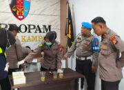 11 Personel Dites Urine, Hasil Negatif, Polres Kampar Benahi Disiplin Internal