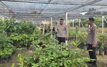 Kapolres Kampar Tinjau Bank Pohon Setia, Perkuat Komitmen Green Policing Lewat Aksi Nyata