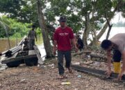 Perjuangan di Sungai Kampar, Material Jembatan Tiba Aman di Pangkalan Terap