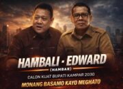 Pemanasan Politik Kampar Mulai Menghangat, Duet Hambali–Edo Jadi Perbincangan