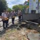 Sejumlah Drainase di Jalan Protokol  di Pekanbaru Tersumbat Memicu Banjir