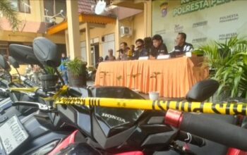 Polisi Ungkap Komplotan Curanmor dengan 11 Tersangka dan 22 Unit Motor Curian Disita