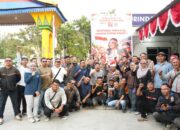 Polda Riau Bersama Insan Pers Satukan Semangat Merah Putih