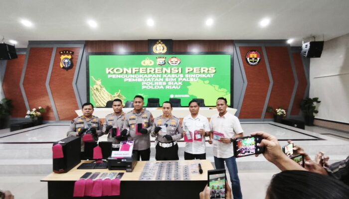 Polisi Ungkap Sindikat Pembuat SIM Palsu