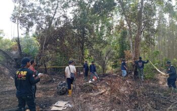 Polisi Tangkap Tersangka Pembakar Hutan dan Lahan di Siak
