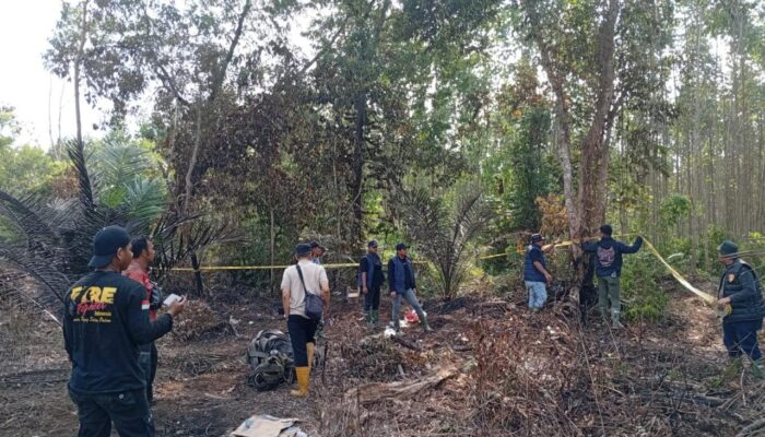 Polisi Tangkap Tersangka Pembakar Hutan dan Lahan di Siak
